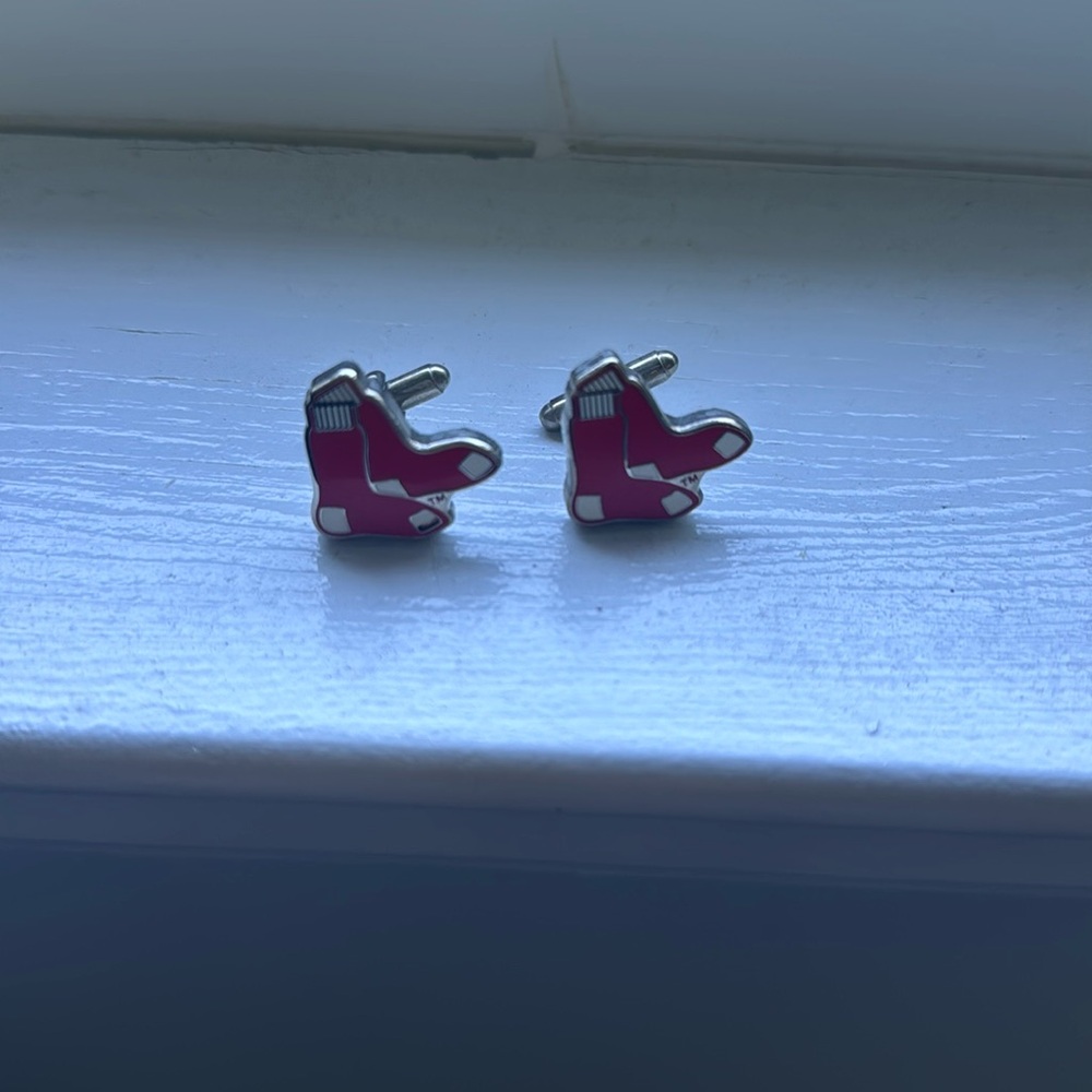 BOSTON REDSOX CUFFLINKS